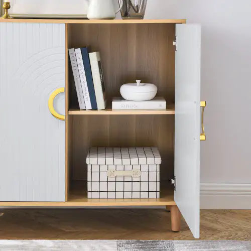 Versatile Storage Cabinet with Shelves