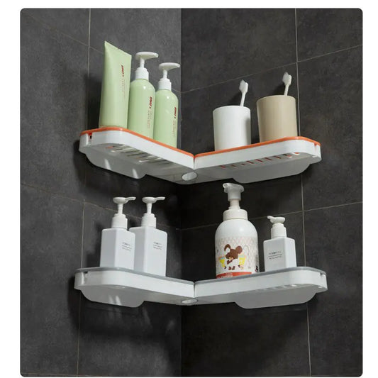 Swivel Bathroom Organizer Rack