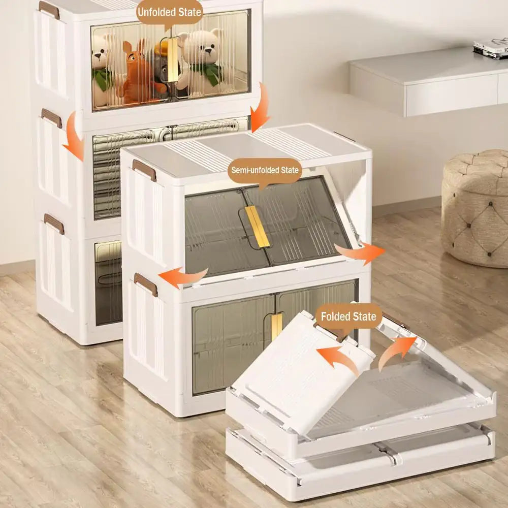 4-Tier Foldable Storage Organizer