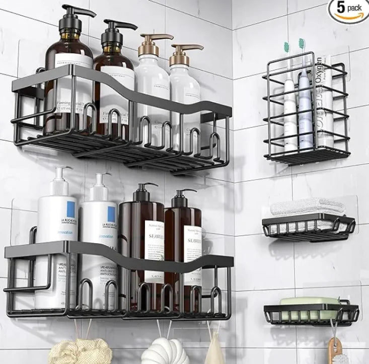 Iron Bathroom Organizer