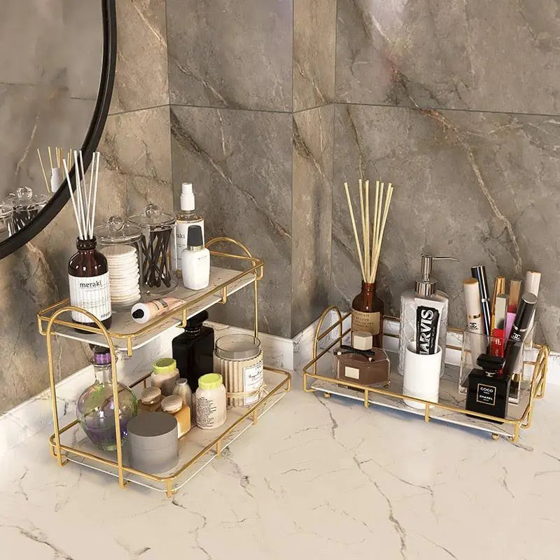 Multi-Tier Vanity Organizer Tray