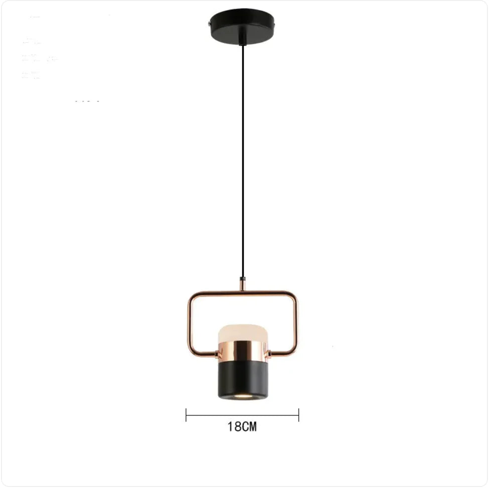 Contemporary Iron Light Pendant