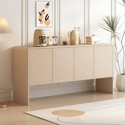 Minimalist 60-inch Storage Sideboard