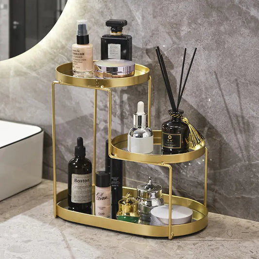 Elegant Bathroom Essentials Holder