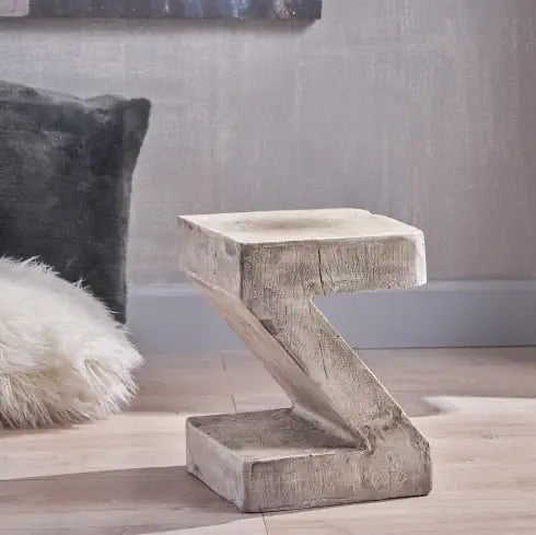 Knight's Modern Concrete Side Table