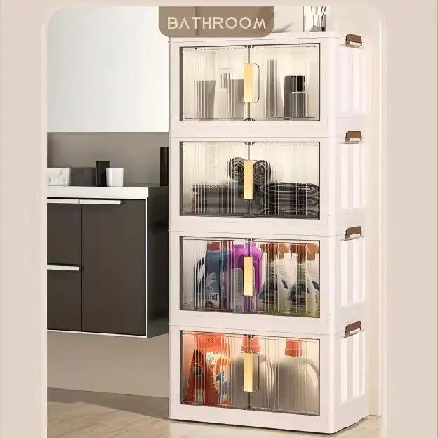 4-Tier Foldable Storage Organizer