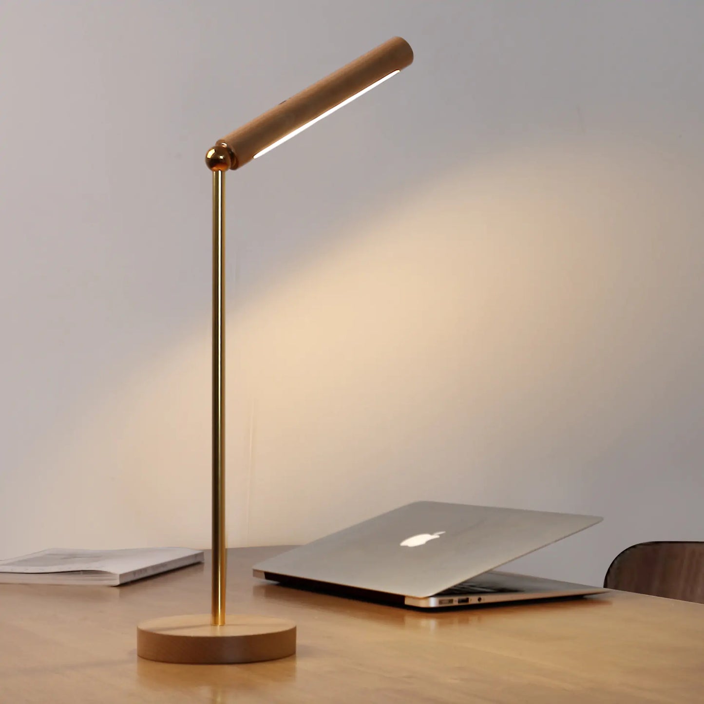 Modern Wooden Task Lamp