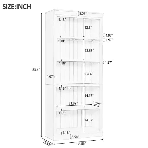 Versatile 5-Tier Storage Shelf