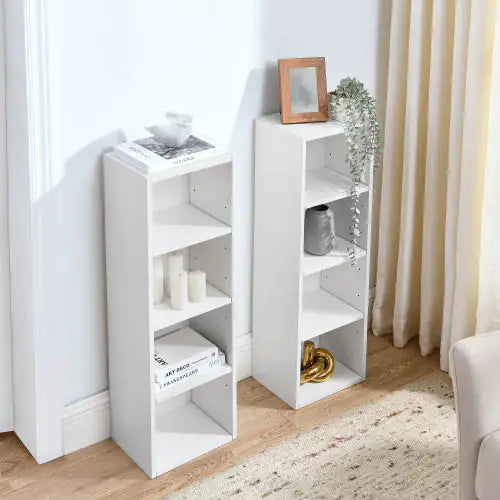 Slim 8-Tier Storage Tower - White