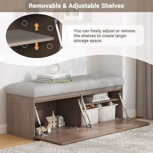 49-inch Versatile Storage Bench