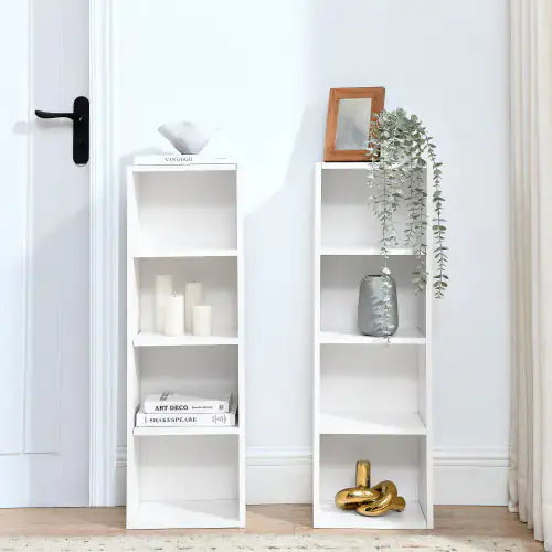 Slim 8-Tier Storage Tower - White