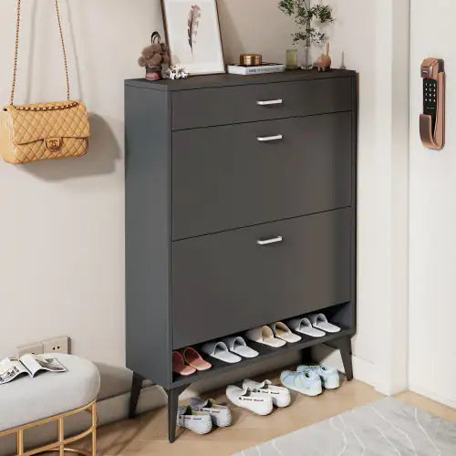 Sleek Shoe Storage Unit