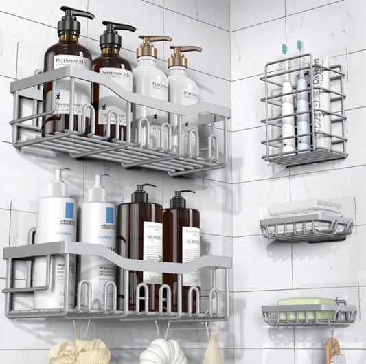 Iron Bathroom Organizer