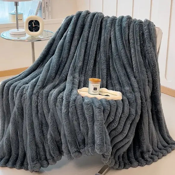 Cozy Velvet Throw