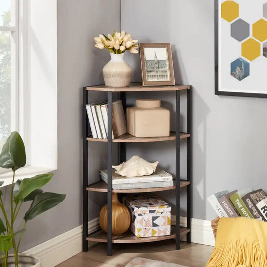 4-Tier Versatile Corner Shelf