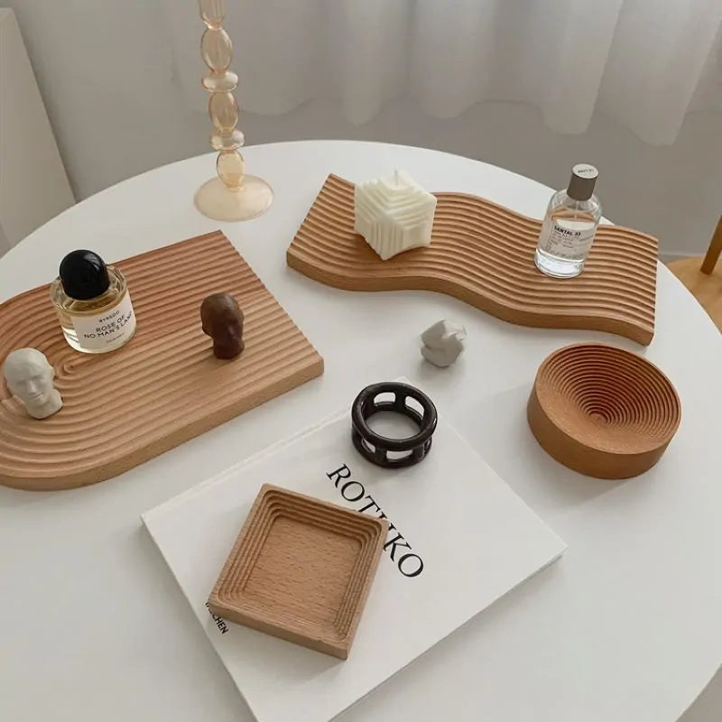 Wooden Nordic Style Tray