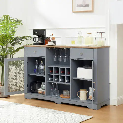 Modern Coffee Bar Cabinet