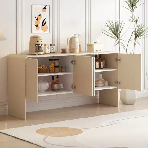 Minimalist 60-inch Storage Sideboard