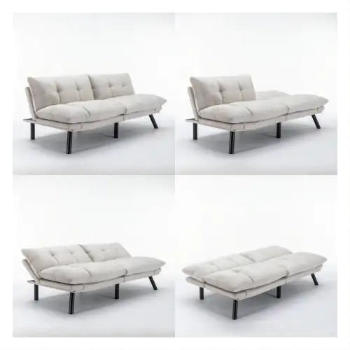 Modern Cream Sleeper Sofa