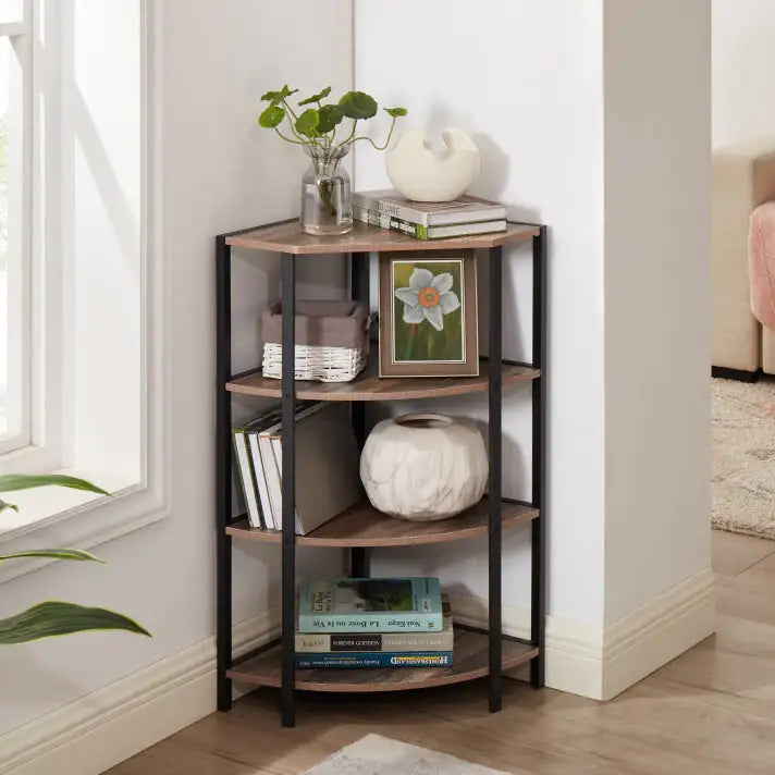 4-Tier Versatile Corner Shelf