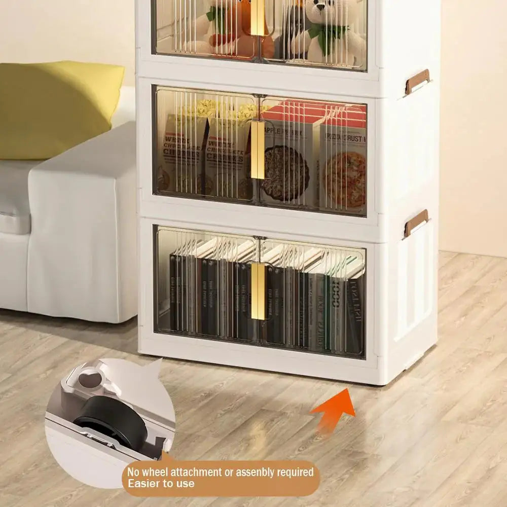 4-Tier Foldable Storage Organizer