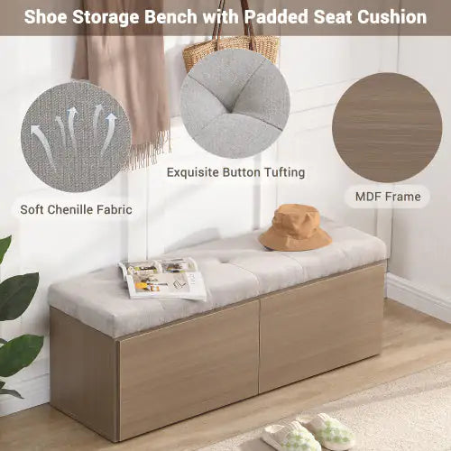 49-inch Versatile Storage Bench