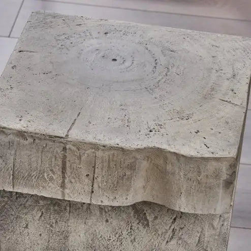 Knight's Modern Concrete Side Table