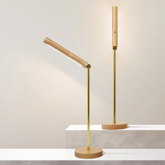 Modern Wooden Task Lamp