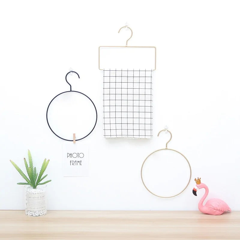 Nordic Style Wall Hook Storage Rack