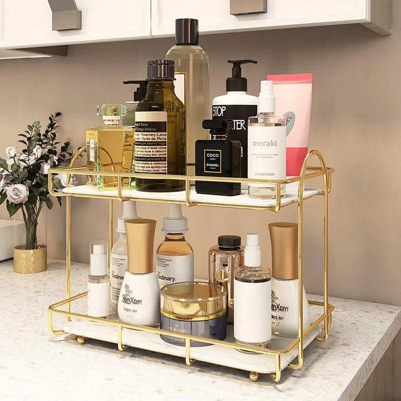 Multi-Tier Vanity Organizer Tray