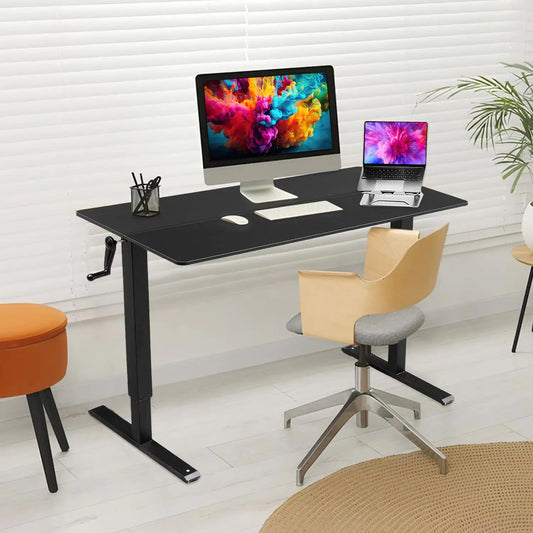 Manual Lift Multi-Use Desk for Home & Office